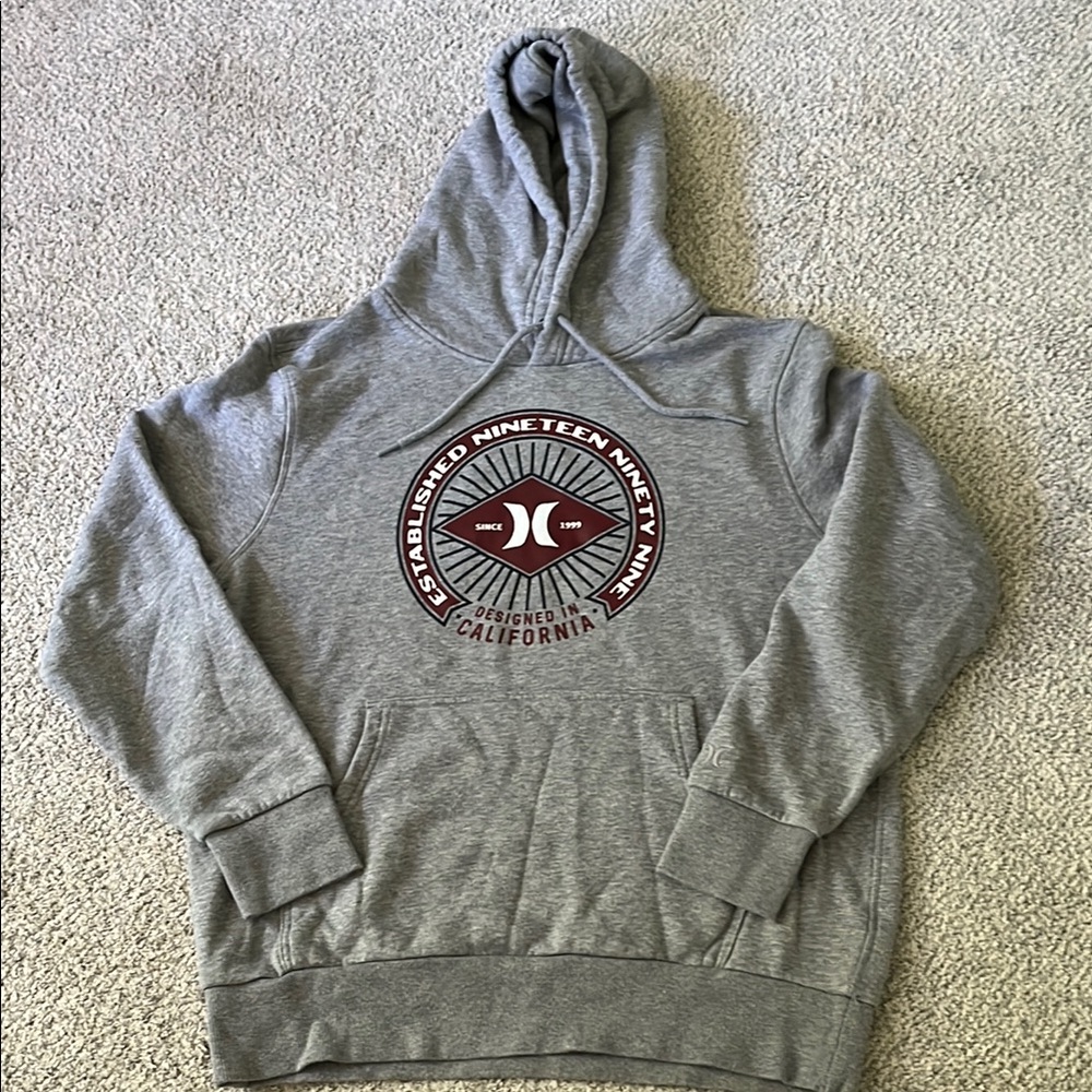 Gray Hoodie with Logo
